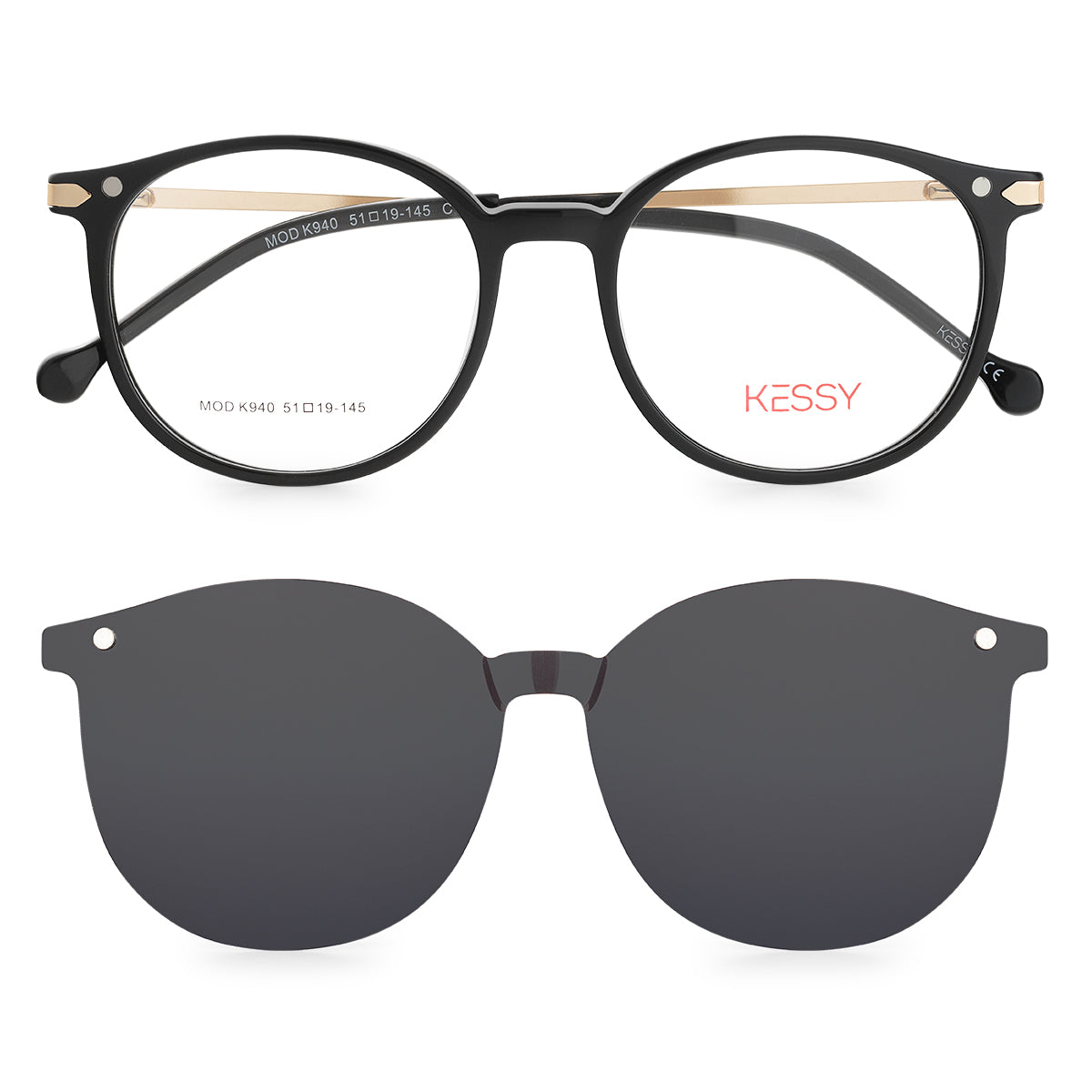 Óculos de Grau Kessy 940 Preto